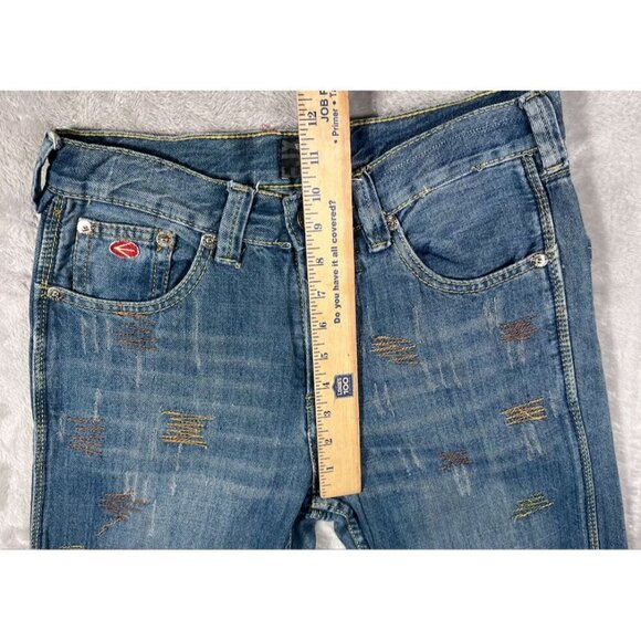 Energie Distressed Straight-Leg Jeans - Y2K Vintage - Size 29 - Picture 11 of 14